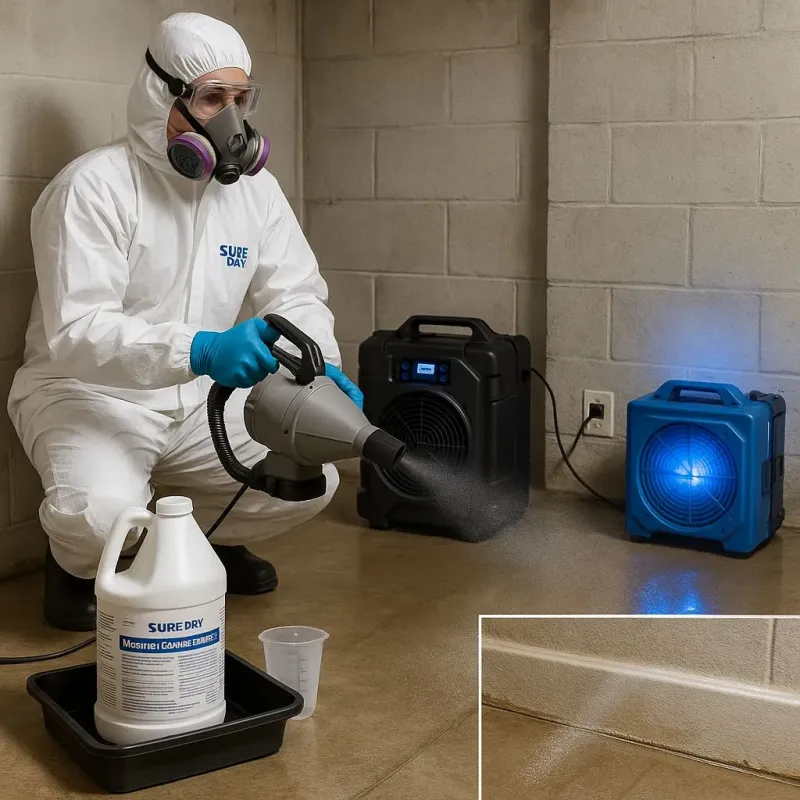 Sanitization and Odor Removal process in Collinsville, IL