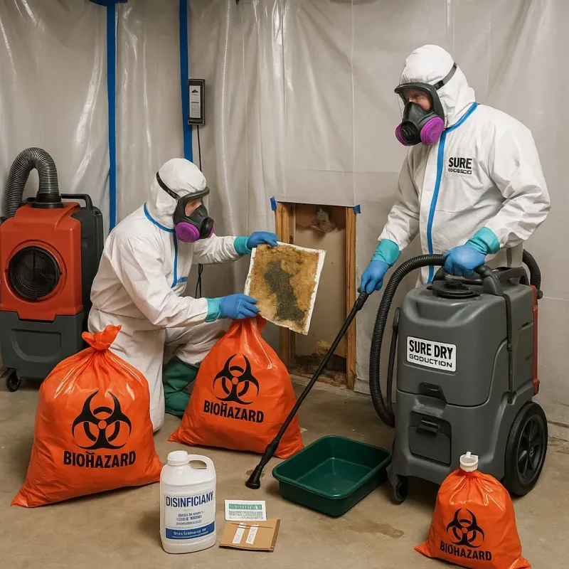 Contaminated Water Handling Protocols process in Collinsville, IL