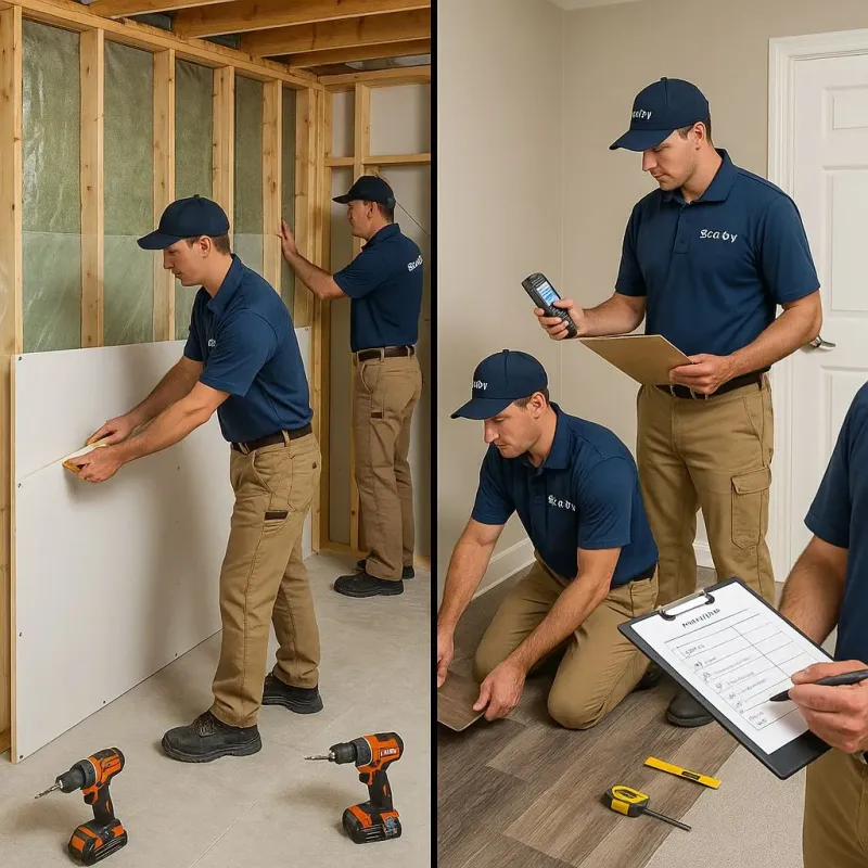 Repairs and Reconstruction process in Collinsville, IL
